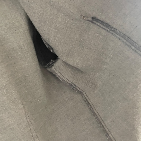 Elisa Cavaletti Y2K Women’s Jersey Knit Blazer Cotton Stretch asymmetrical Sz M - Picture 8 of 15